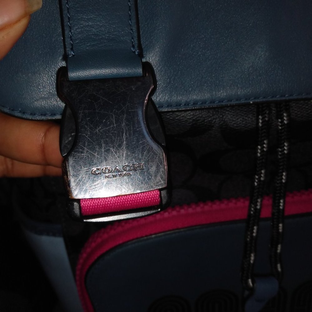 **SOLD**  Coach Track Backpack - Picture 4 of 8